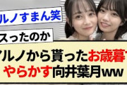 【乃木坂工事中】アルノから貰ったお歳暮でやらかす向井葉月ww【乃木坂46・中西アルノ・5期生】