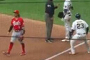 【動画】 MLBでとんでもない誤審があった！と大炎上のシーンがこちら　イエリッチがブチ切れて退場処分に