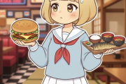 ハンバーガー食うなら焼魚定食食べたほうが良くね(´・ω・`)❓