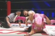 【動画】美女レスラーさん、なんかよくわからん凄い技を繰り出すｗｗｗｗｗｗ【Pickup】