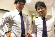 画像　ロッテ佐々木朗希、ネクタイの結び方を教わりドヤ顔