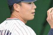 ヤクルト・奥川がブルペンで２４球