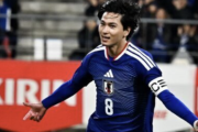 日本代表、W杯出場権を持つガーナを2発撃破！　前半に南野拓実、後半に堂安律がゴール