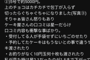 【悲報】5000円のXmasケーキ、あまりにも酷すぎて大炎上→お店が謝罪ｗｗｗｗ