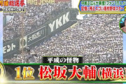 高校野球総選挙ベスト２０発表　１位松坂大輔、２位松井秀喜、３位斎藤佑樹