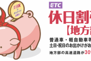 【悲報】GW中の高速道路料金、3割の休日割引適用なし