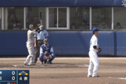 【朗報】阪神タイガース高山、インコースを振り抜く