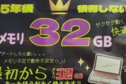 家電屋「今からパソコン買うならメモリ32GBあった方がいいです」←これ