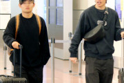 ◆悲報？◆久保建英くんさんと三笘薫くん、帽子を被って帰国してしまう?