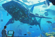 中国の水族館で、ジンベエザメが泳いでいると思ったらロボットだった件