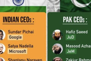 【海外の反応】インド人は西洋でIT企業のCEO（最高経営責任者）になってパキスタン人はテロ組織のCEOになる件