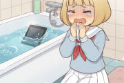 風呂場にタブレット落としちゃった😭
