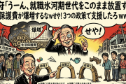 政府「うーん、就職氷河期世代をこのまま放置すると生活保護費が爆増するなｗせや！３つの政策で支援したろｗｗｗｗ」