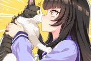 【ウマ娘】これは猫吸い中のライトオ。（ﾁｭ♡