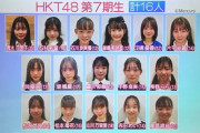 【HKT48】第7期生 16人が決定🌸　『STU48 3期オーデ』のめいめいも見事合格🎻