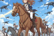 騎兵突撃　vs　ドローン部隊