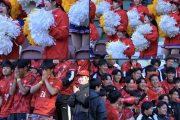 【写真特集】[選手権]夏冬連覇へ…決勝進出を呼び込んだ神村学園の応援(20枚)
