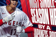 海外の反応 「ショウヘイが歴史を作る」大谷翔平、松井超えの日本人最多32号ホームラン！