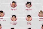 【悲報】イギリスメディアによる今回のW杯アジアベスト11…何かがおかしいｗｗｗｗｗｗｗ