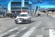 【兵庫】この場合の過失割合は？交差点でパトカーと直進車が事故ってしまう車載。