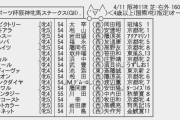 【枠順確定】4/11(土) 第63回 サンケイスポーツ杯阪神牝馬ステークス(GⅡ) part1