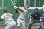 阪神・佐藤輝が“今季１号”　シート打撃で西純を仕留める　３年目、進化の予感