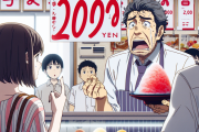 店「かき氷2000円！」男「はっ？」店「かき氷2000円！」女「払える！」なぜなのか？
