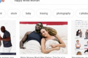 【悲報】Google「白人女性にとっての幸せは黒人男性と夫婦になること」