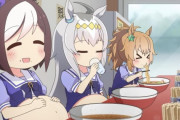 【ウマ娘】二郎系を普通に食べちゃうオグリとスペちゃん
