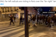 フランス：欧州議会選挙で大敗の左翼集団、火病を起こし首都パリで大暴動…警察と衝突[海外の反応]