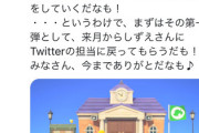 【朗報】どうぶつの森の開発、反省する。改善のための第一弾としてなんと…