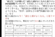 【炎上】東大生が選んだ「読むと頭が良くなる漫画ランキング」の不正がヤバすぎて炎上