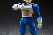 《ドラゴンボールZ》S.H.フィギュアーツ「スーパーサイヤ人ベジータ-目覚めるスーパーサイヤ人の血-」予約開始！劇中をイメージした彩色で立体化