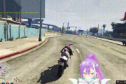 【VCRGTA】トワ様大爆発です、このガススタンド所有者の被害ヤバそうｗ【GIF】