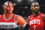 【NBA】電撃トレード！ウィザーズがウォール放出、ロケッツからウェストブルック獲得