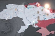 海外「ロシアvsウクライナの3ヶ月間の戦闘地図が2分未満で分かる動画」