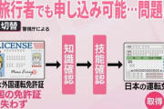 【政治】ホテルの住所で「外国免許切替」OK、政府が初の答弁書　事故率など「把握していない」