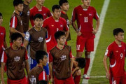 【衝撃】殴ってね？！！試合前の挨拶が酷すぎる…『サッカー日本×北朝鮮戦』