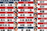 第４次安倍再改造内閣　閣僚名簿発表