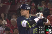村上宗隆(24).316 0本 出塁率.435 OPS.803