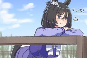 【ウマ娘】どこか得意げなエイシンフラッシュさん、ここにも“ギム教育”の輪が…