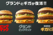 【画像】ギガビッグマックと普通のビッグマックを比較した結果ｗｗｗｗｗｗｗｗｗ