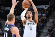 【NBA】ウェンバンヤマは今シーズン、1試合あたり8.3本の3Pを試みている