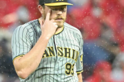 【阪神】ビーズリーお前もか　今季初　５試合連続で先発投手が６回持たず降板