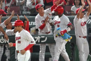 カープモンテロ〝劇弾〟6号3ラン！末包猛打賞3打点！前川代打2点打！奨成猛打賞！佐々木1安打！床田7回2失点で8勝目！辻3K締め！15安打9得点の猛攻で大勝！【広島9-2阪神/試合結果】