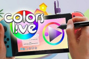 ニンテンドースイッチ向けお絵かきソフト『Colors Live』が9月16日発売！