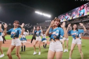 こんなの見たことない… 日韓チアリーダーがガチすぎる“きつねダンス” 球場が爆上がり「キレッキレだな」「ここまでになるとは」