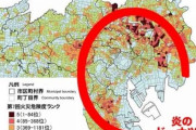 【悲報】首都直下地震で火災で死にまくる東京の地域がここ・・・ここ住んでたら逃げろ！