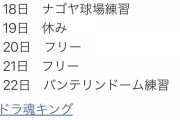 【朗報】シーズン一時中止中の中日ドラゴンズ一軍スケジュールになんJ民驚きを隠せない