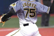 阪神・スアレスがセットアッパー候補に急浮上　難なく１回無失点